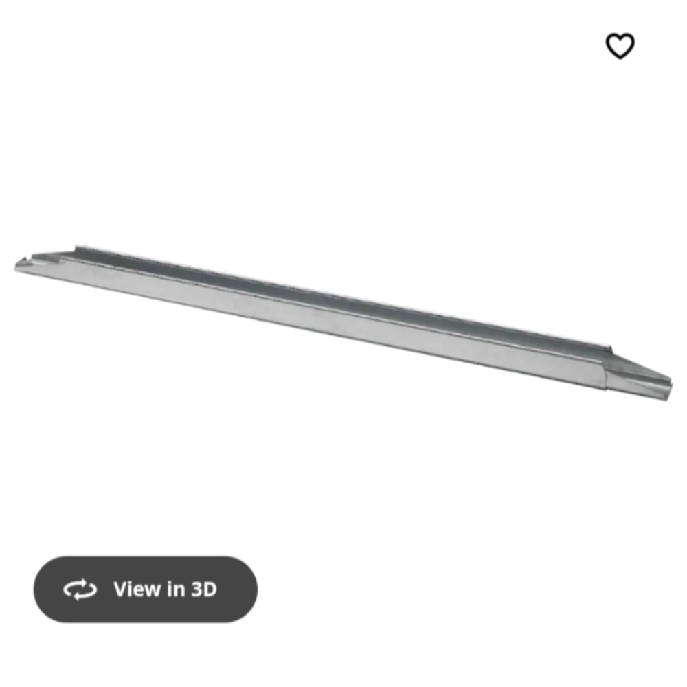IKEA SKORVA Center support beam, galvanized